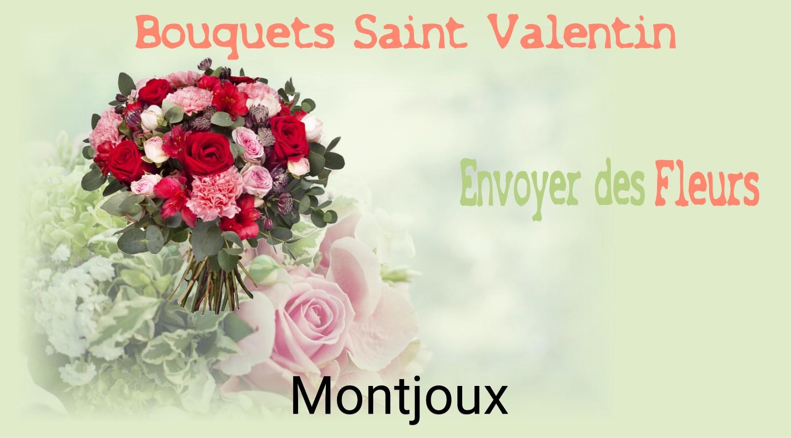 Roses de Saint-Valentin livrées à Montjoux